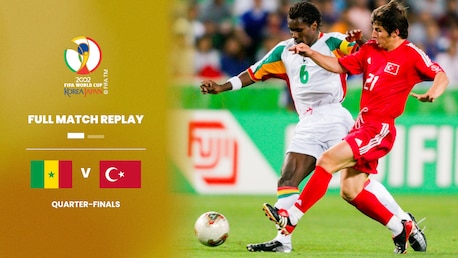 Senegal vs Turquía | Cuartos de final | Copa Mundial de la FIFA Corea/Japón 2002™ | Partido Completo