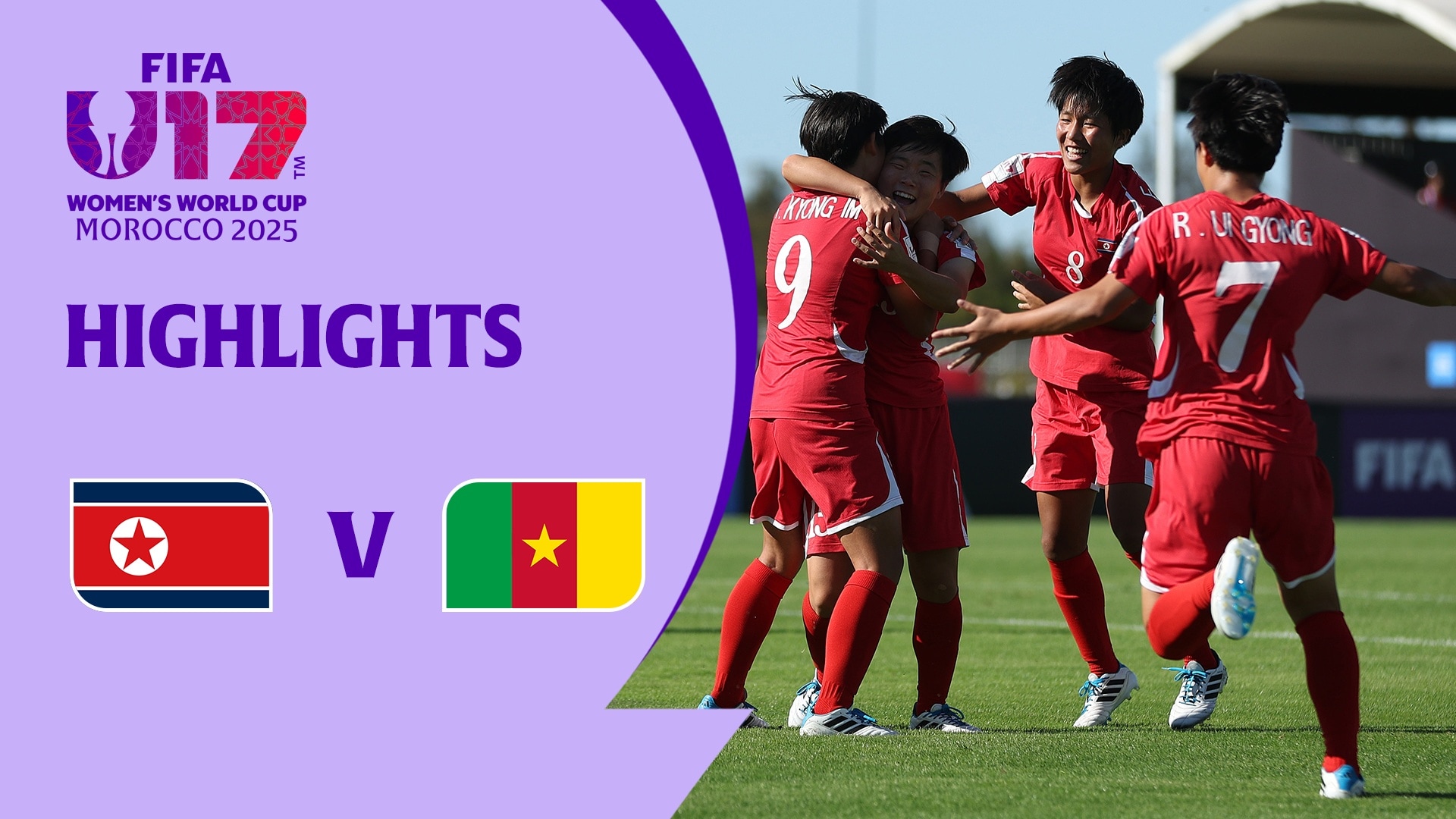 Korea DPR v Cameroon | Group B | FIFA U-17 Women's World Cup Morocco 2025™ | Highlights