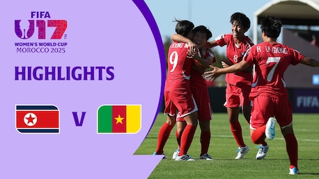 RDP Corée - Cameroun | Groupe B | Coupe du Monde Féminine U-17 de la FIFA, Maroc 2025™ | Résumé vidéo