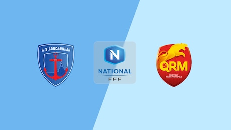 Concarneau - Quevilly-Rouen | Championnat National 2025/2026 | Match complet