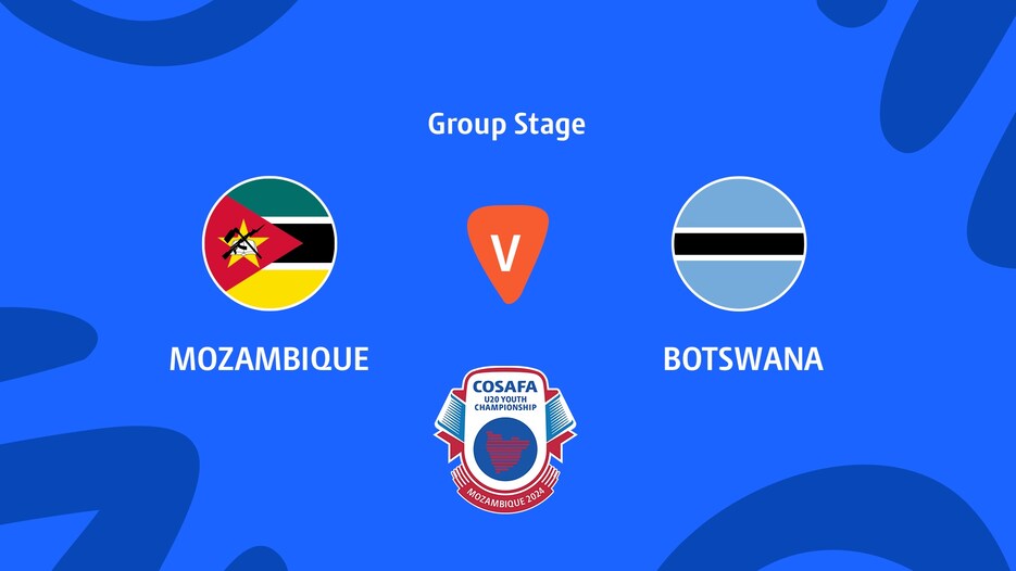 Mozambique vs Botsuana | Fase de grupos | CAF U-20 Africa Cup of Nations 2025 | Clasificatorio COSAFA | Partido Completo