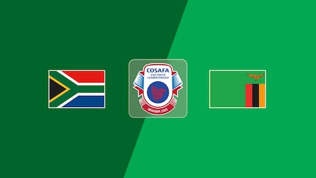 South Africa v Zambia | Group Stage | COSAFA U-20 Youth Championship 2025 | Full Match Replay