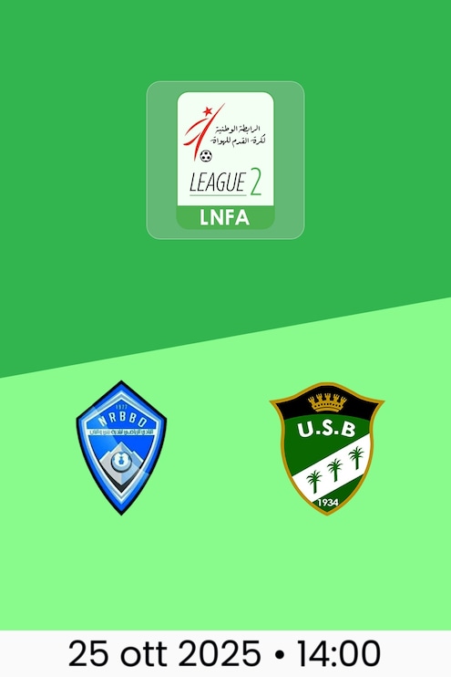 Beni Oualbane - US Biskra | Ligue 2 2025/26