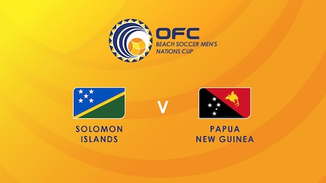 Solomon Islands v Papua New Guinea | Group Stage | OFC Beach Soccer Men's Nations Cup | Full Match replay