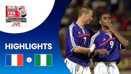 Francia vs Nigeria | Final | Campeonato Mundial Sub-17 de la FIFA Trinidad y Tobago 2001™ | Highlights