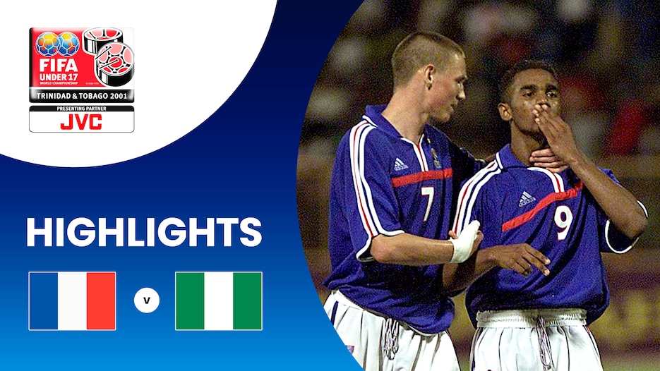 France - Nigéria | Finale | Championnat du Monde U-17 de la FIFA, Trinité-et-Tobago 2001™ | Résumé vidéo