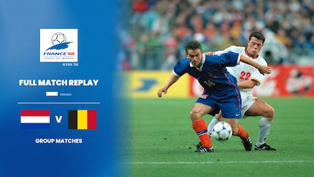 Netherlands v Belgium | Group E | 1998 FIFA World Cup France™ | Full Match Replay