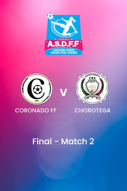 Coronado - Chorotega  | Segunda División Femenina | Costa Rica | Match Complet