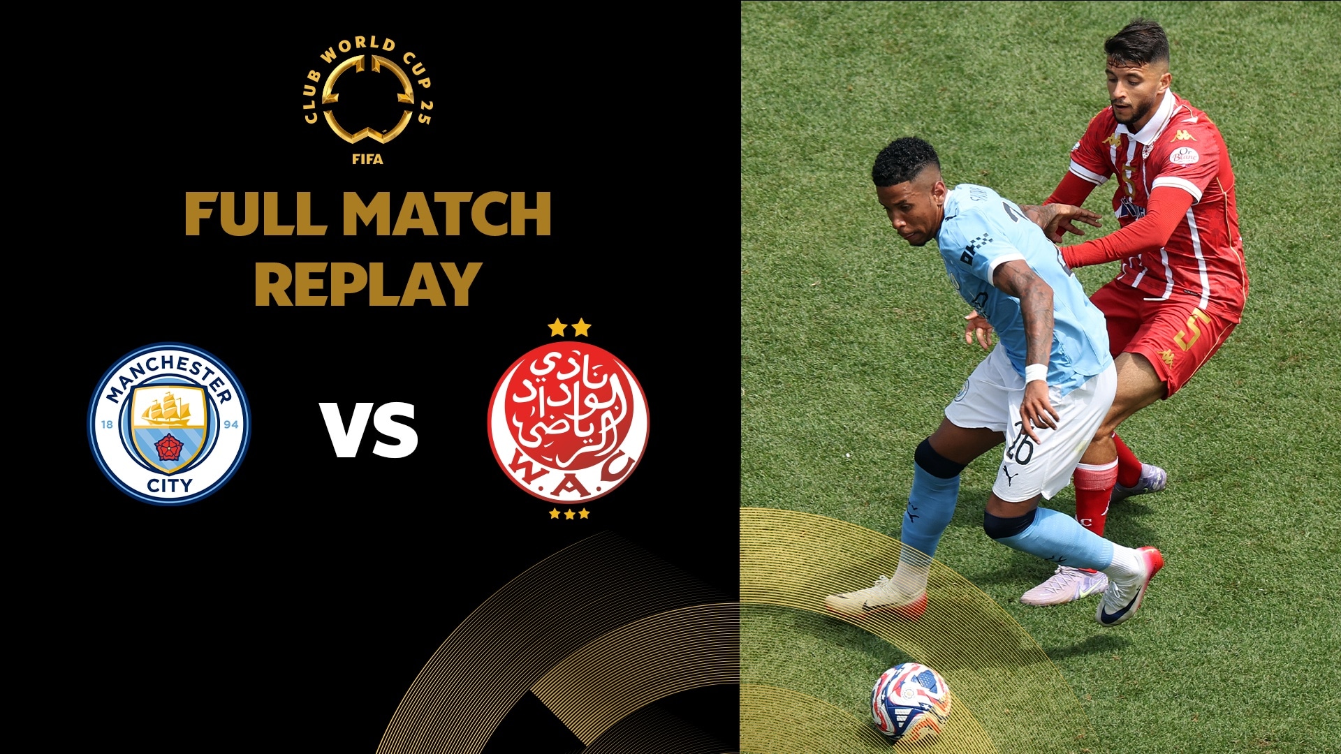 Manchester City vs Wydad AC | Grupo G | Mundial de Clubes FIFA 2025™ | Partido Completo