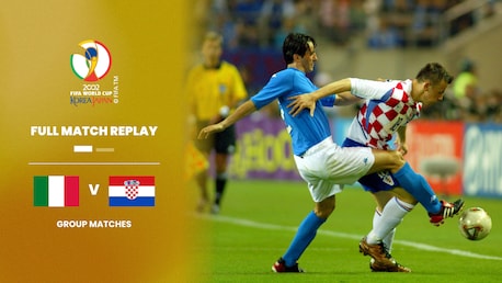 Italy v Croatia | Group G | 2002 FIFA World Cup Korea/Japan™ | Full Match Replay