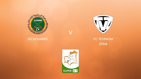 AS Douanes - FC Tevragh Zeina | Super D-1 2024/25 | Spiel in voller Länge
