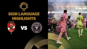 Al Ahly FC x Inter Miami CF | Grupo A | FIFA Club World Cup 2025™ | Melhores momentos (Linguagem de sinais)