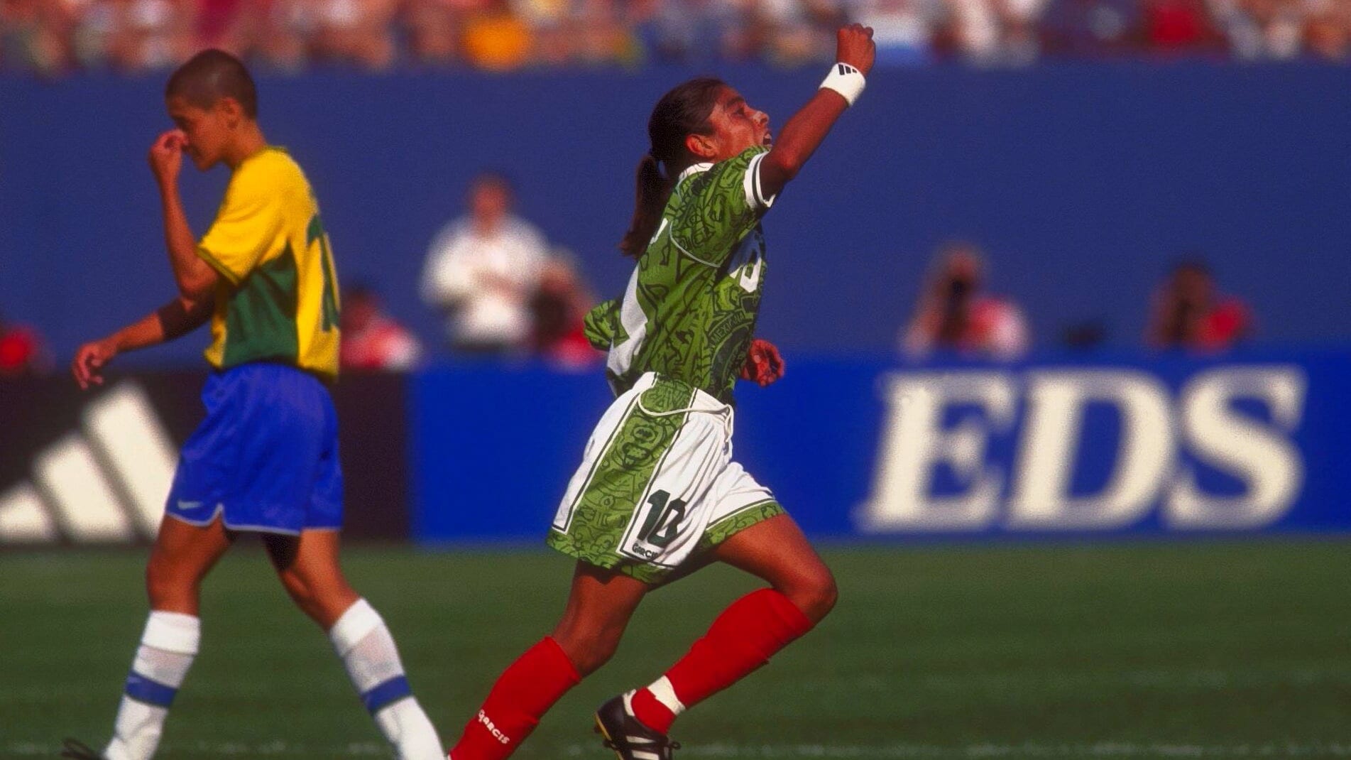 Maribel Dominguez Goal 10' | Brazil v Mexico | FIFA Women's World Cup USA 1999™