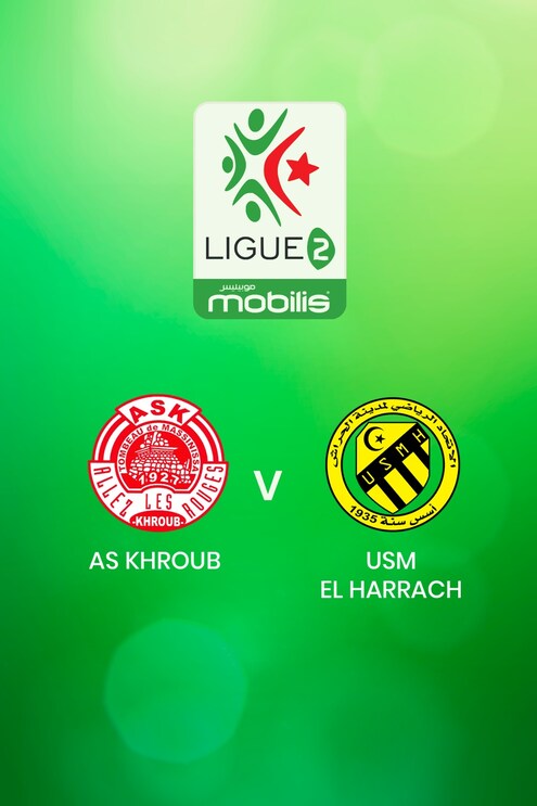 AS Khroub - USM El Harrach | Ligue 2 2024/25 | Algerien | Spiel in voller Länge