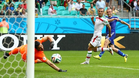Avdija Vrsajevic Goal 82' | Bosnia and Herzegovina v IR Iran | 2014 FIFA World Cup Brazil™