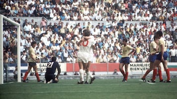 Geoff Hurst Goal 65' | England v Romania | 1970 FIFA World Cup Mexico™