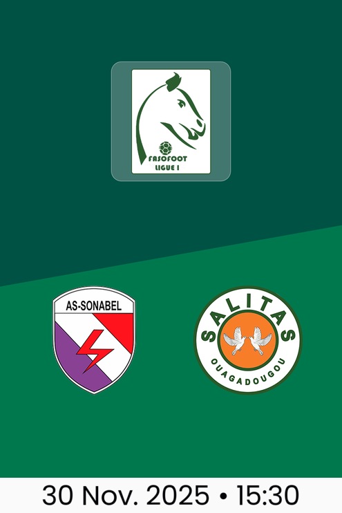 AS Sonabel - Salitas FC | Burkina Faso Ligue 1 2025-26