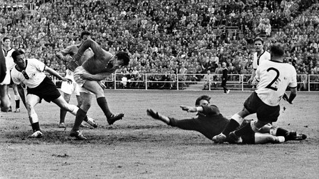 Just Fontaine Goal 78' | France v Germany FR | 1958 FIFA World Cup Sweden™