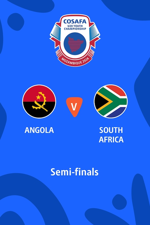Angola - Südafrika | Halbfinale | COSAFA-Qualifikationsturnier | Spiel in voller Länge