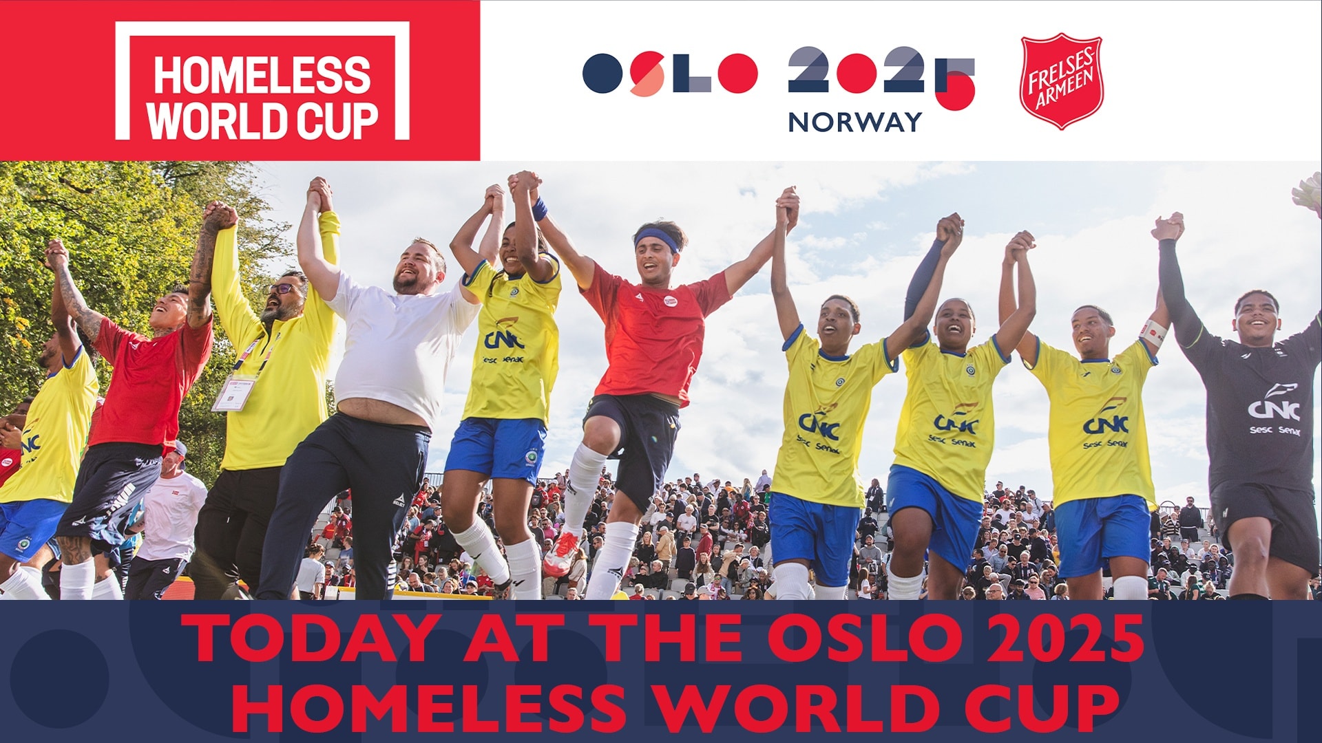 Jour 1 - Aujourd'hui à la Oslo 2025 Homeless World Cup