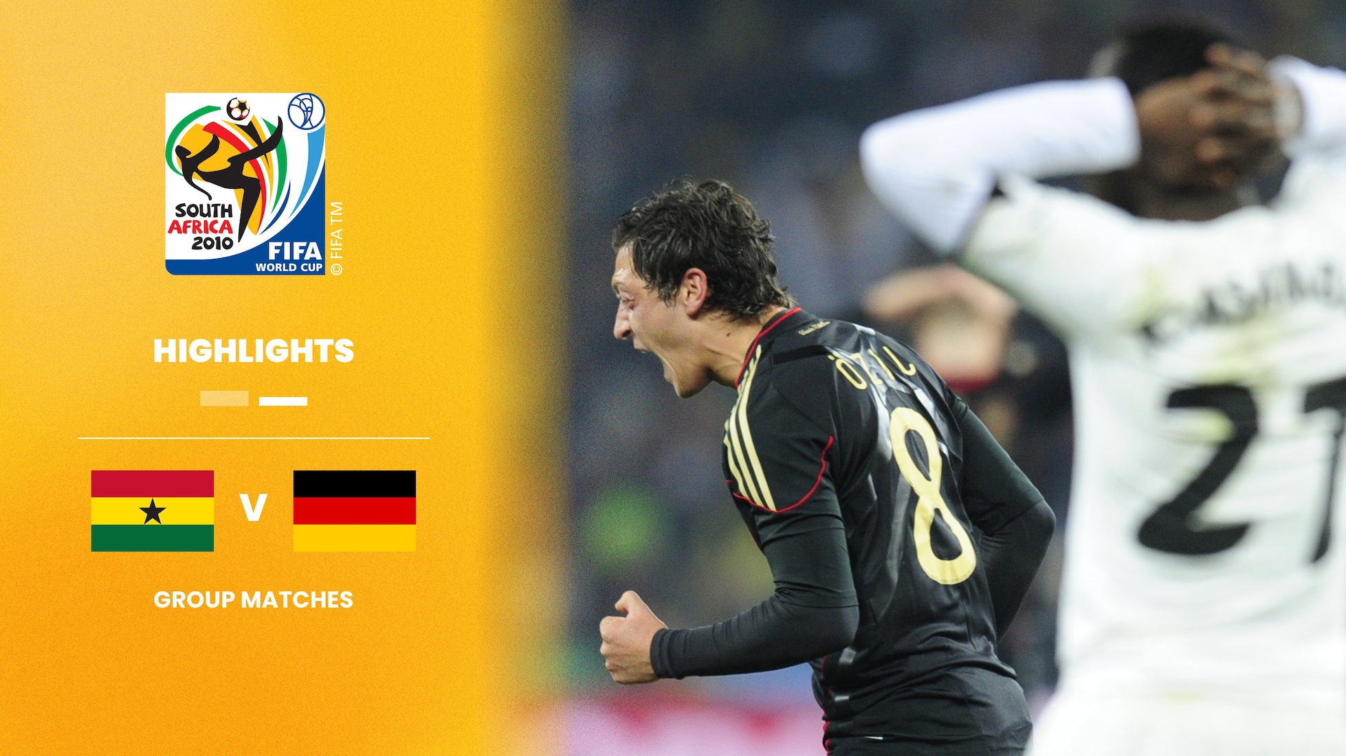 Gana x Alemanha | Grupo D | Copa do Mundo da FIFA África do Sul 2010™ | Melhores momentos