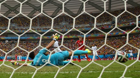 Gol de Xherdan Shaqiri 70' | Honduras vs Suiza | Copa Mundial de la FIFA Brasil 2014™