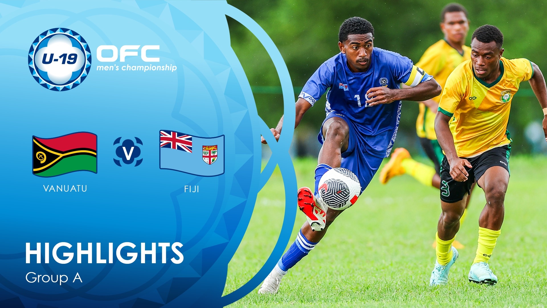 Vanuatu - Fidschi | Gruppe A | OFC U-19 Men's Championship | Highlights