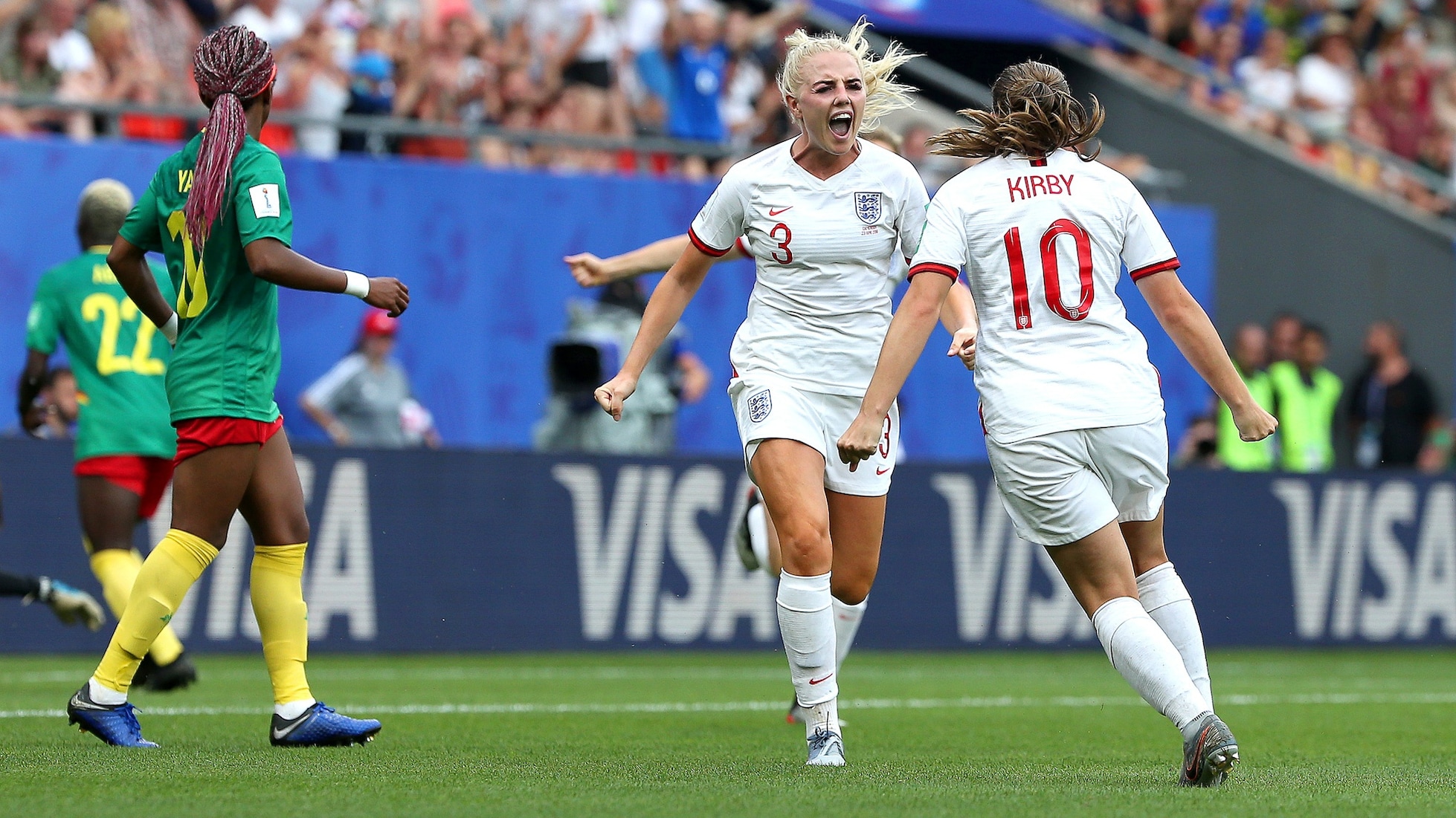Das Tor von Alex Greenwood 57' | England - Kamerun | FIFA Frauen-Weltmeisterschaft Frankreich 2019™
