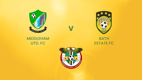 Middleham United FC v Bath Estate FC | DFA Premier League | Dominica | Full Match Replay