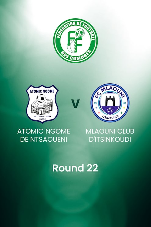 Atomic Ngomé x Mlaouni Club | Rodada 22 | Comoros Division 1 - Ngazidja | Jogo completo