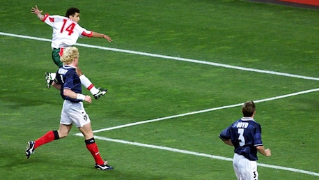 Das Tor von Salaheddine Bassir 23' | Schottland - Marokko | FIFA Fussball-Weltmeisterschaft Frankreich 1998™