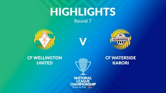 CF Wellington United v CF Waterside Karori  | Women's National League Championship 2024 | Highlights
