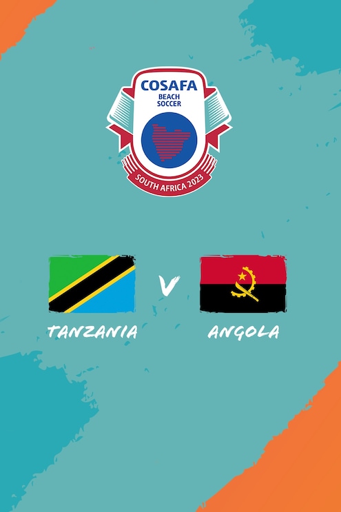 Tanzania vs Angola | Grupo B | 2024 COSAFA Beach Soccer | Partido completo
