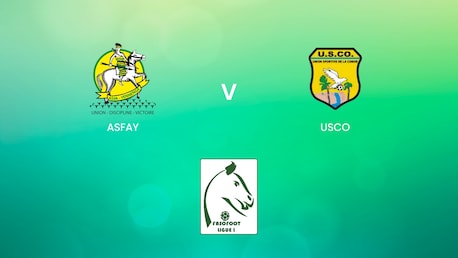 ASFAY vs USCO | Ligue 1 2024/25 | Burkina Faso | Partido completo