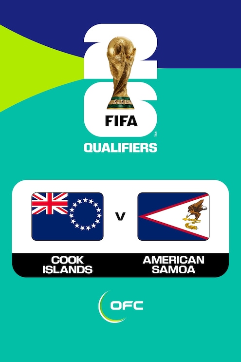 Cookinseln - Amerikanischen Samoa-Inseln | Freundschaftsspiel | OFC-Qualifikation | FIFA Fussball-Weltmeisterschaftt 26™ | Livestream | Spiel in voller Länge