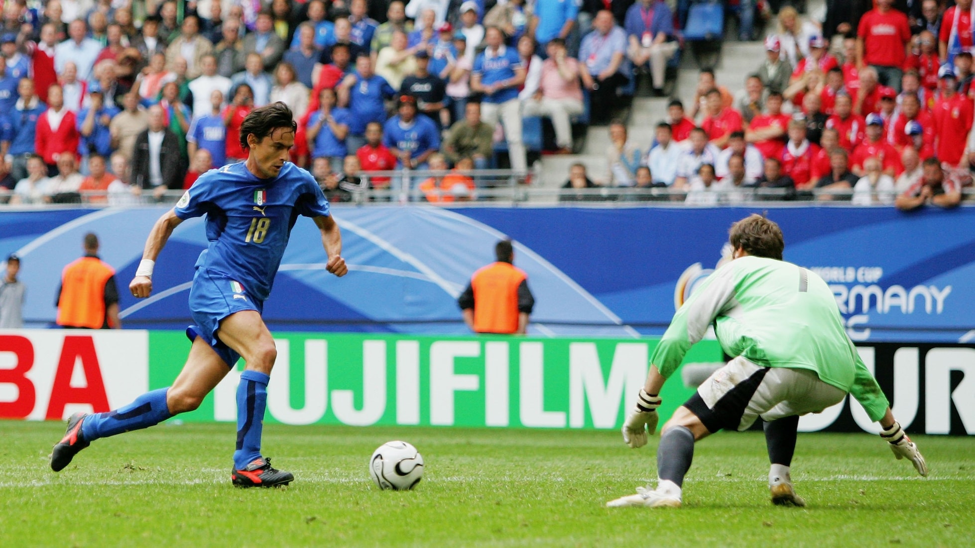 Le but de Filippo Inzaghi 87' | République tchèque - Italie | Coupe du Monde de la FIFA, Allemagne 2006™