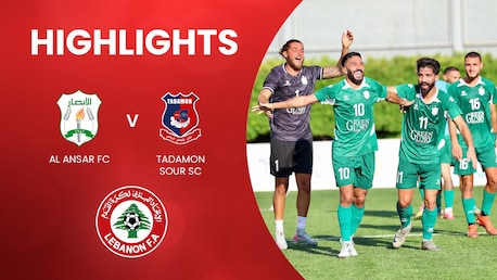 Al Ansar FC x Tadamon Sour SC | Play-offs do Campeonato – Fase Final | Primeira Divisão 2024/2025 | Melhores momentos