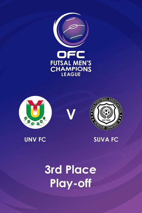 UNV FC - Suva FC | Spiel um Platz drei | OFC Futsal Men’s Champions League | Spiel in voller Länge