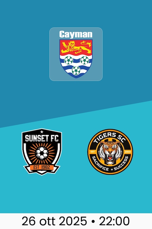 Sunset FC - Tigers SC | Premier League 2025-26