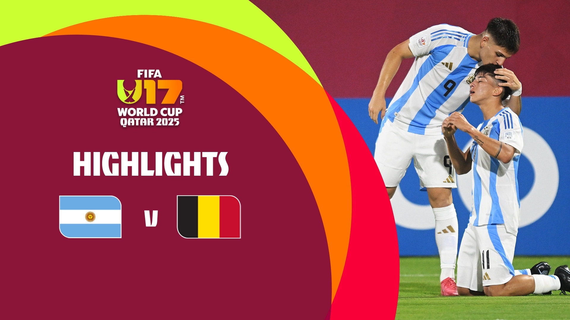 Argentina v Belgium | FIFA U-17 World Cup Qatar 2025™ | Highlights