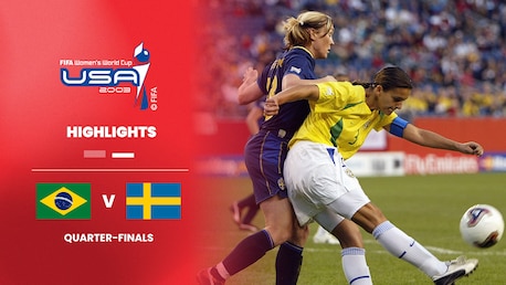 Brasil x Suécia | Quartas de final | Copa do Mundo Feminina da FIFA EUA 2003 | Melhores momentos