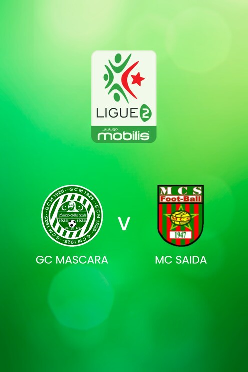 GC Mascara vs MC Saida | Ligue 2 2024/25 | Argelia | Partido Completo
