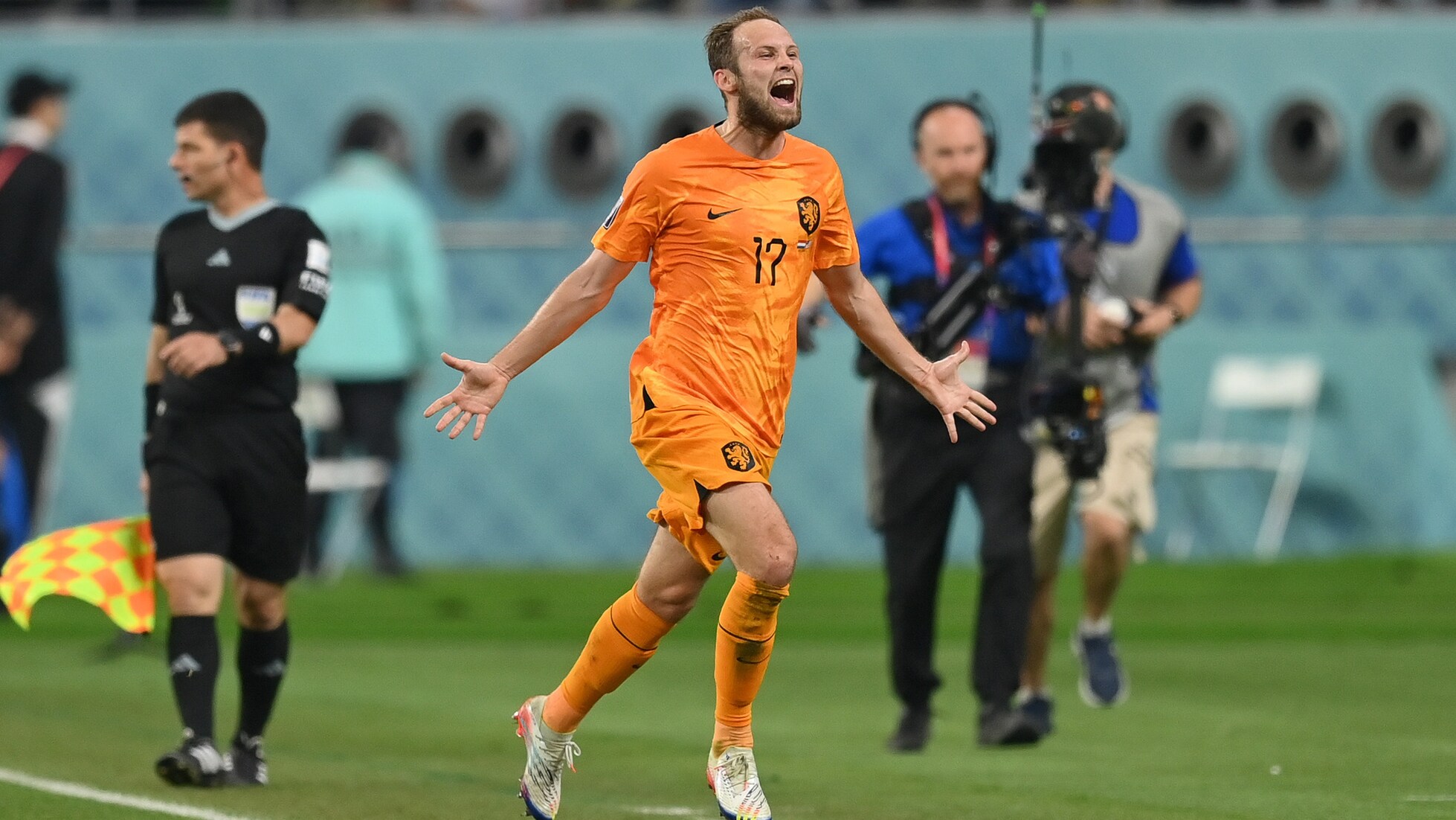 Il gol di Daley Blind al 45+1' | Olanda - USA | Coppa del Mondo FIFA Qatar 2022