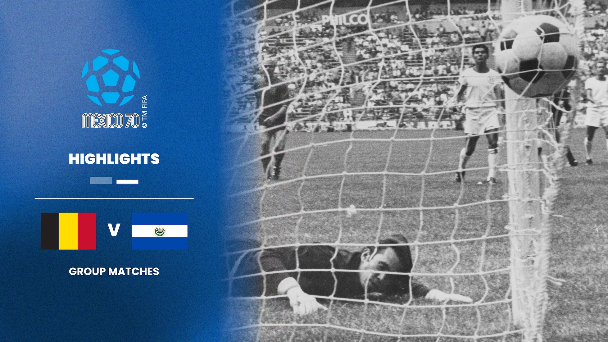 Bélgica x El Salvador | Grupo 1 | Copa do Mundo da FIFA México 1970 | Melhores momentos