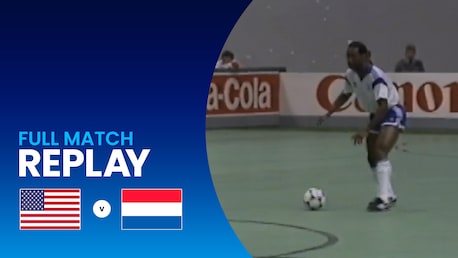 EEUU vs Países Bajos | Semifinales | Campeonato Mundial de Futsal de la FIFA Holanda 1989™ | Partido Completo