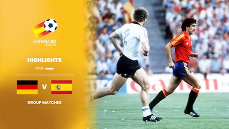 Germany FR v Spain | Second Round - Group B | 1982 FIFA World Cup Spain™ | Highlights