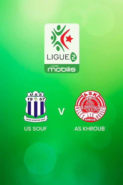 US Souf - AS Khroub | Ligue 2 2024/25 | Algeria | Match Completo