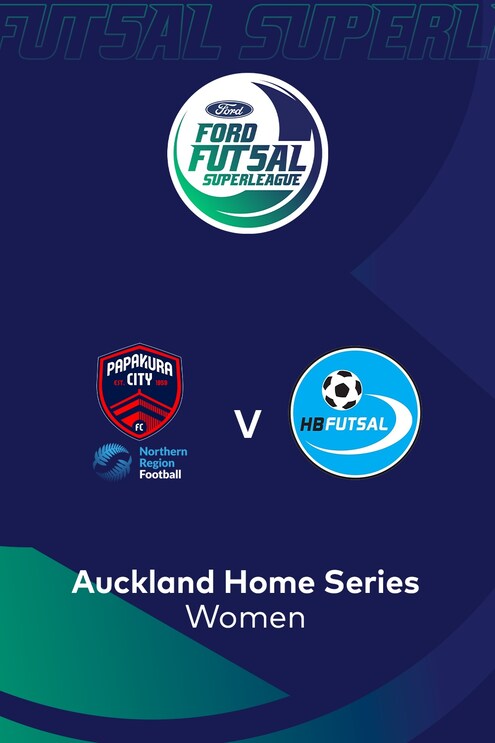 Papakura City x NRF vs Hawkes Bay Futsal | SuperLiga de Fútbol Sala Ford 2025 (Femenina) | Partido completo