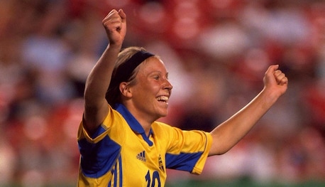 Hanna Ljungberg Goal 21' | Australia v Sweden | FIFA Women's World Cup USA 1999™