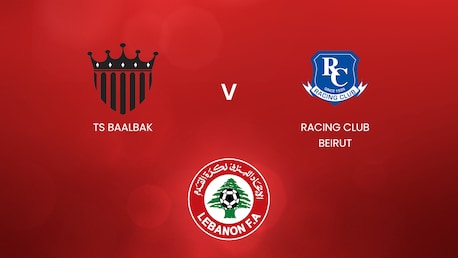 TS Baalbak vs Racing Club Beirut | Primera División del Líbano 2024/2025 | Partido completo